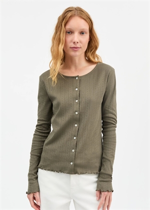 Edie cardigan Dark Green Skall Studio 